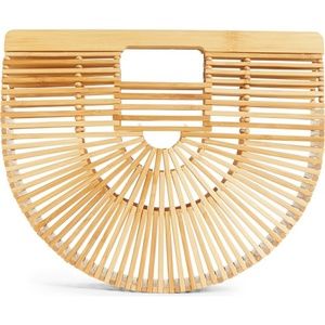 Bamboo boho handbag w/ scarf